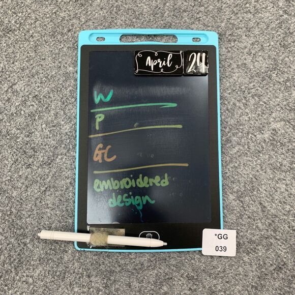 RVCA Jean Women 25 Indigo Worn Kewl Kid Anp Denim Boyfriend Embroidered Rip Knee - Picture 12 of 15